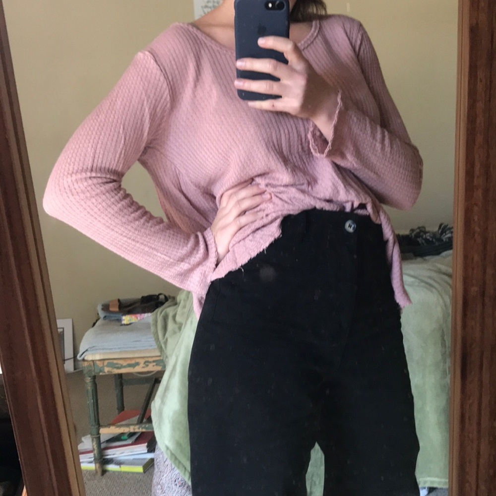 Neutral Pink Long Sleeve